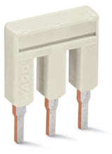 Push-in type jumper bar; light gray