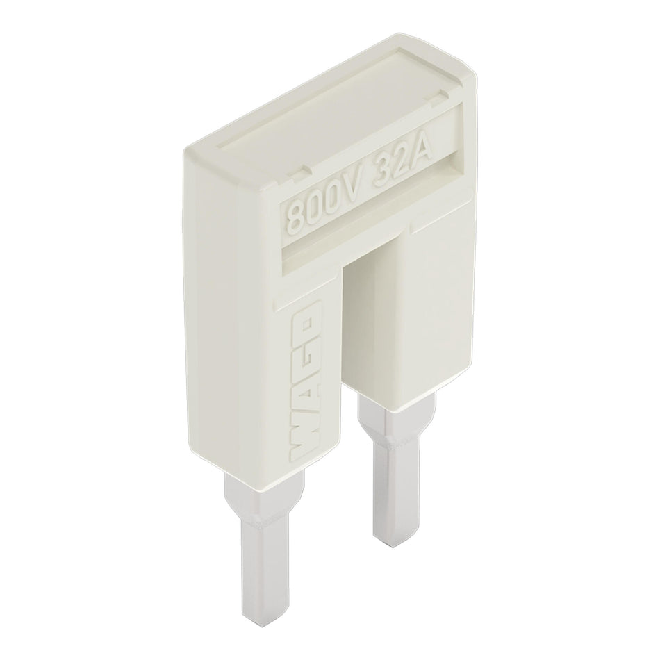 Push-in type jumper bar; light gray