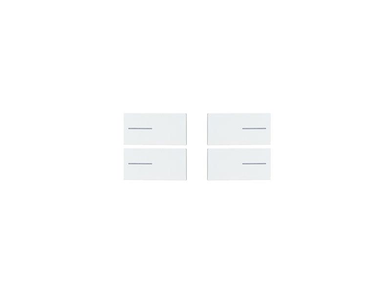 Eelectron BKM4PLL-4 Keypad for Multisensor 4 pieces – Helvetia White Plastic