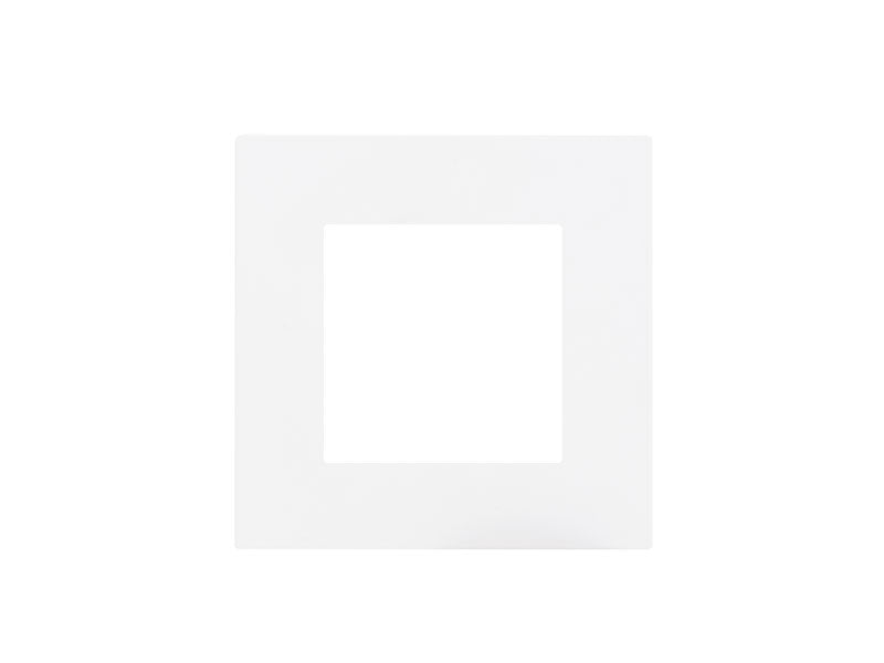 Eelectron PO55A01RP-1 Cover Frame 55 single – Plastic White Lite