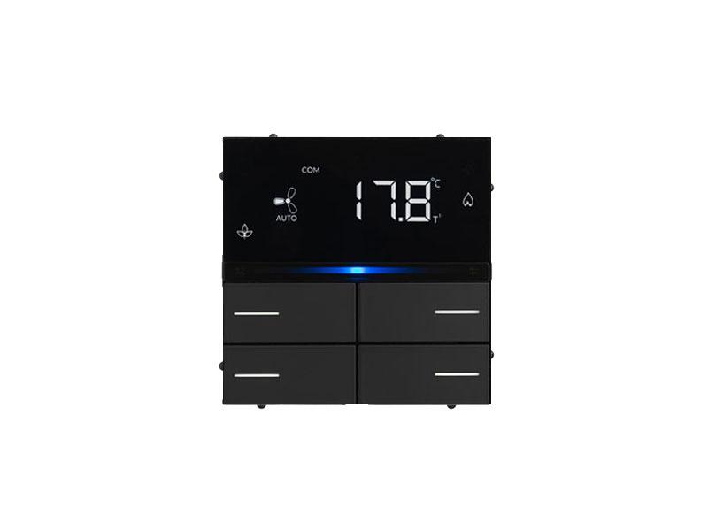 Eelectron TO04L02KNX-3 KNX temperature controller LITE 8-fold – black