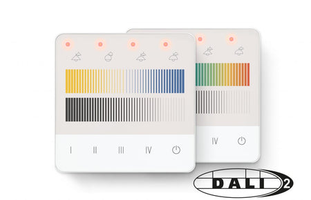 Lunatone DALI-2 Touchpanel 04 with status LEDs