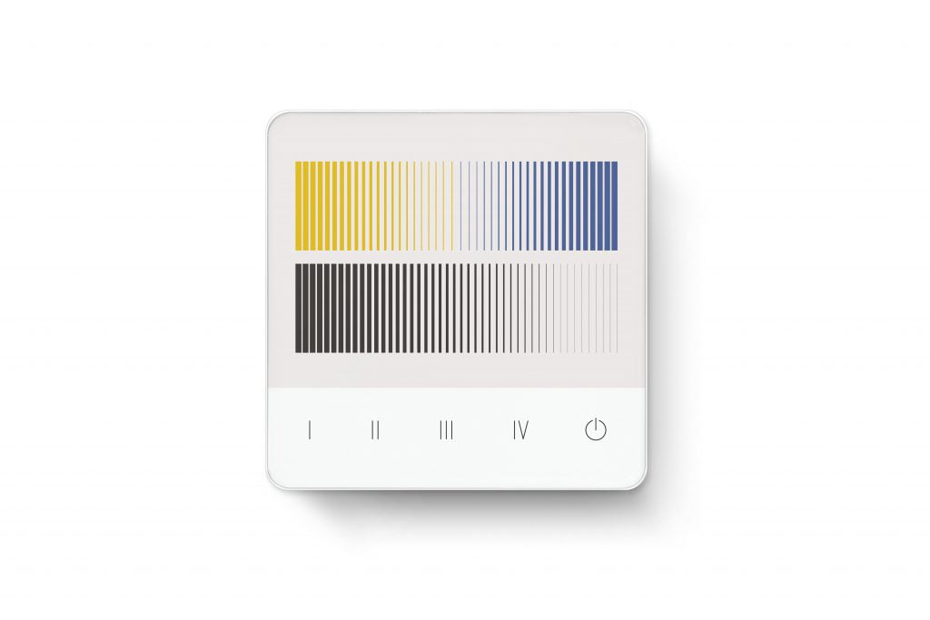Lunatone DALI-2 Touchpanel front