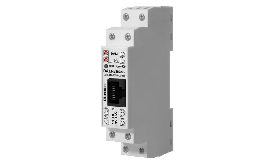 Lunatone DALI-2 SCI RS232 LUBA DIN Rail