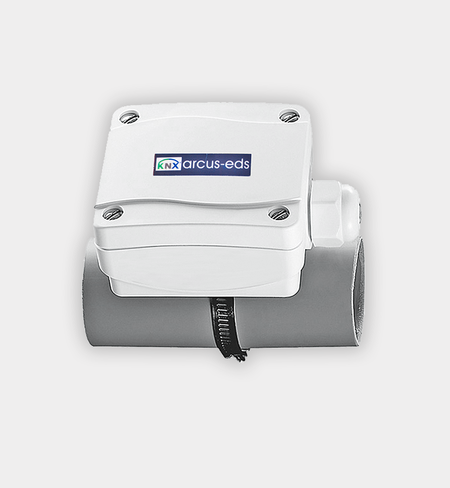 SK10-TC-ALTF2 - KNX Pipe-Mount Temperature Controller with Contact Sensor on Housing, IP54/65