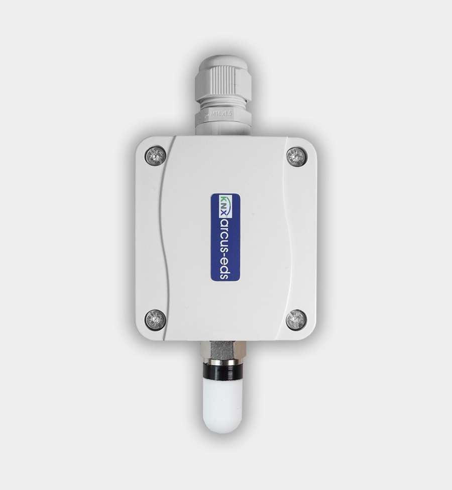 SK10-THC-AFF - KNX Outdoor Temperature/Humidity Sensor with Controller, IP54/65
