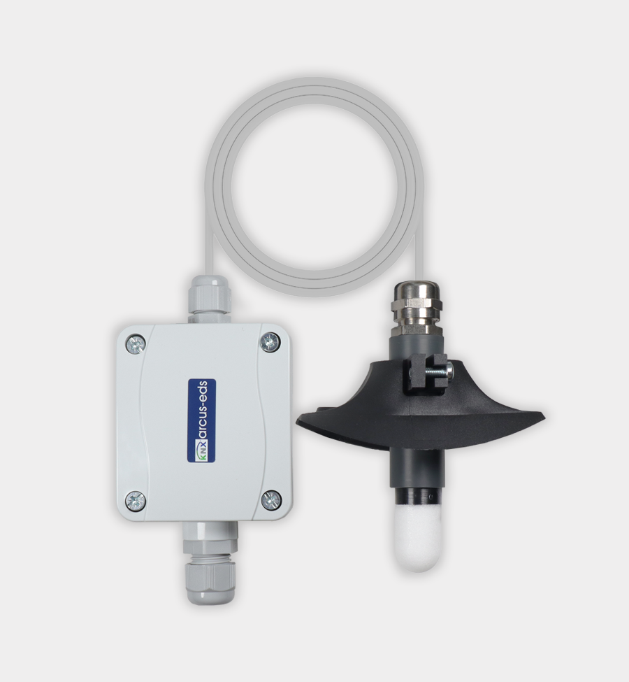 SK10-THC-KF10 - KNX Compact Duct Temperature/Humidity Sensor with Controller