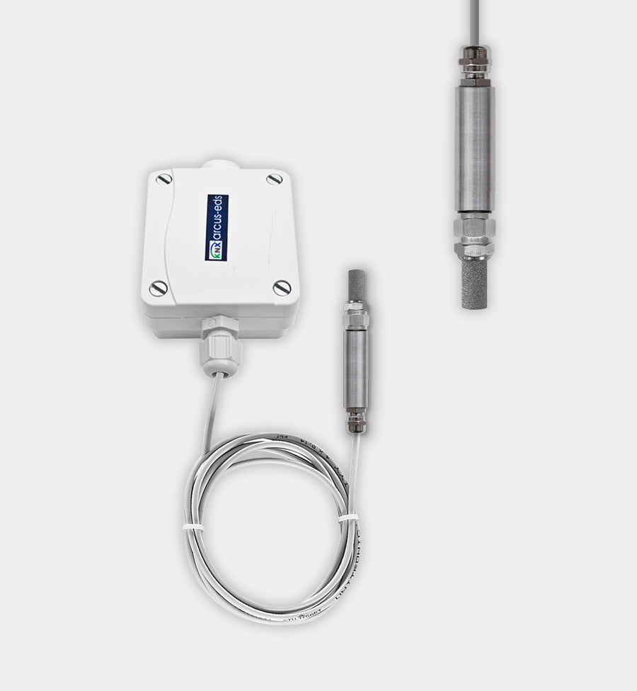 SK10-THC-CO2-RPFF-MMF - KNX Pendulum Sensor for Temp, Humidity and CO2, Metal Sinter Filter