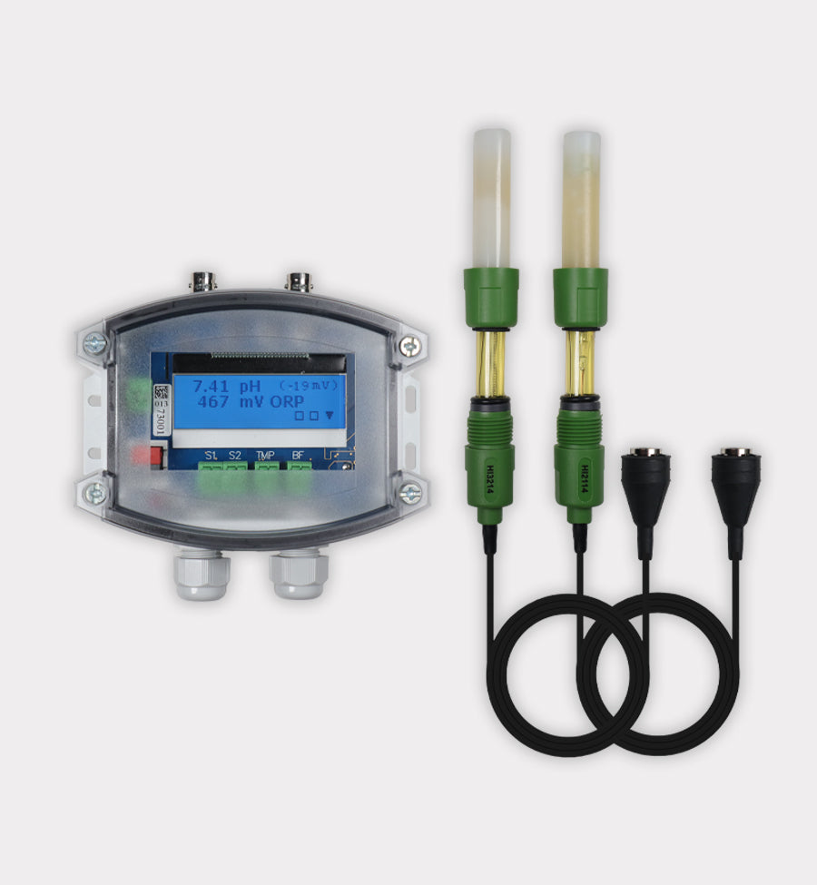 SK80-WAQ - KNX Water Quality Controller for pH and ORP, Without Probes