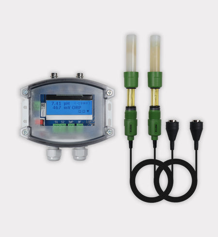 SK80-WAQ - KNX Water Quality Controller for pH and ORP, Without Probes