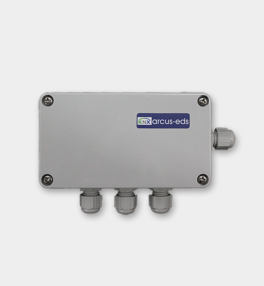 KNX-GW-MBUS-SK08 - KNX M-Bus Gateway, 3 Master Ports, Surface Mount, IP54/65