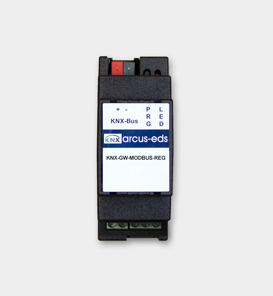KNX-GW-MODBUS-REG-RS485 - KNX Modbus RTU Gateway, RS485, DIN Rail