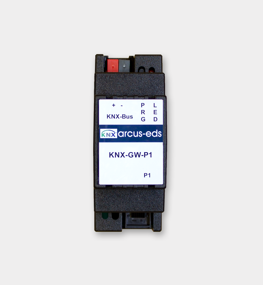 KNX-GW-HAN-P1-REG - KNX Gateway for Smart Meter P1 Port, RJ12, DIN Rail