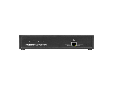 NETIO PowerPDU 4PV front view, powerCON outlets
