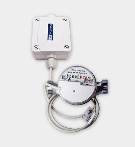 NZR Modularis WZW-M - KNX Hot Water Meter with Pulse Counter Module