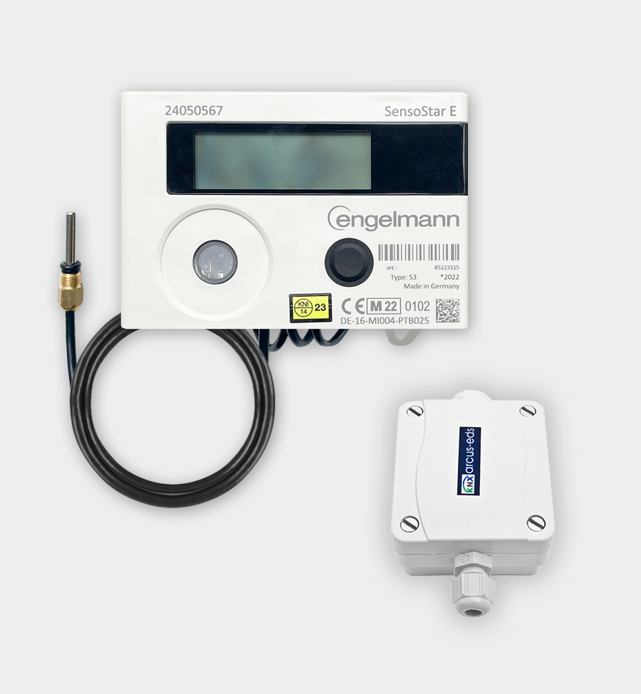 Dialog WZ SensoStar E - KNX Heat Meter with M-Bus Module, Pt1000 Sensors