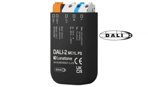 Lunatone DALI-2 MC1L PS push button coupler with power supply