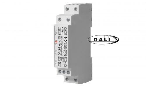 Lunatone DALI-2 MC4L DIN Rail push button coupler