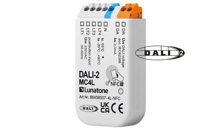 Lunatone DALI-2 MC4L NFC push button coupler