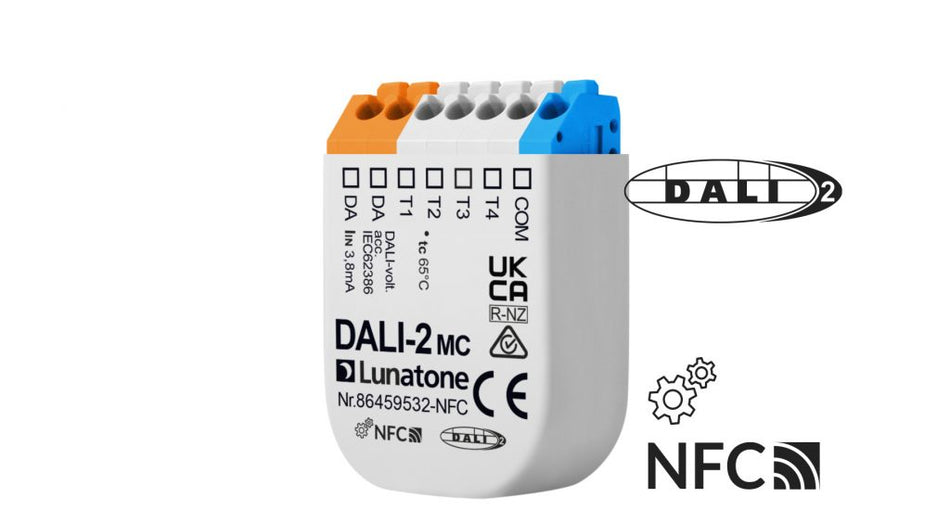 Lunatone DALI-2 MC NFC push button coupler