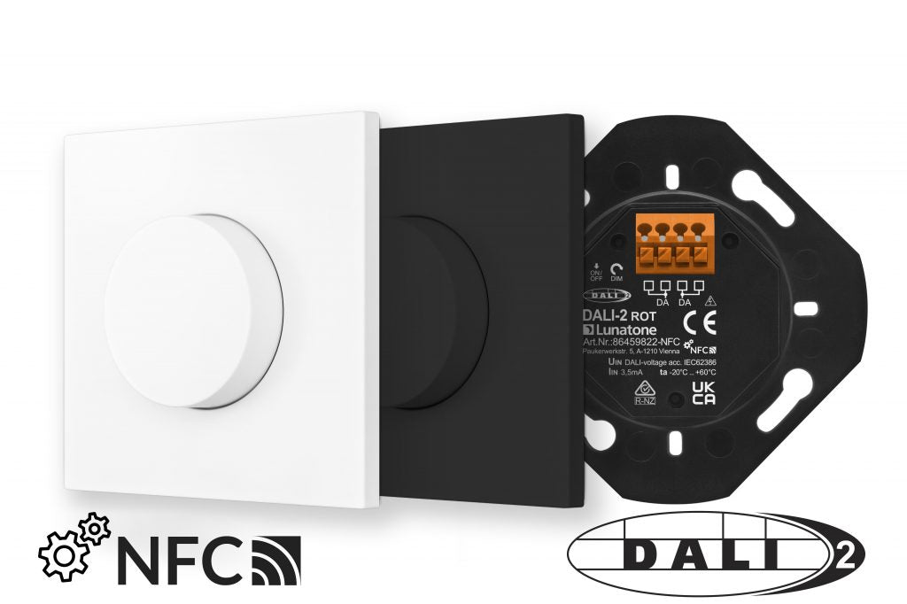 Lunatone DALI-2 ROT NFC with covers
