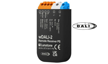 Lunatone wDALI-2 Extra Long Range Receiver PS