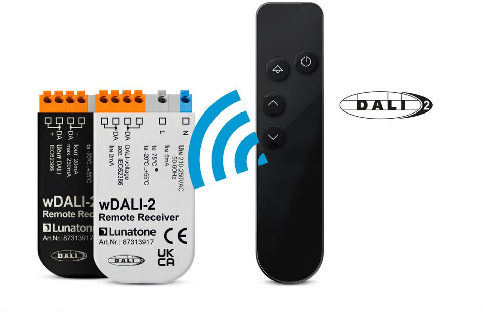 Lunatone wDALI-2 Extra Long Range Remote and Receiver