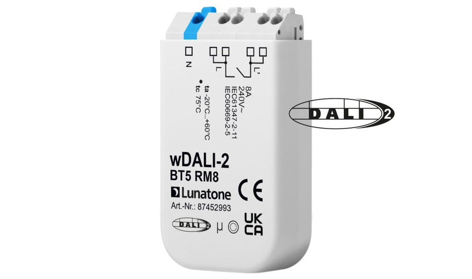 Lunatone wDALI-2 BT5 RM8 module