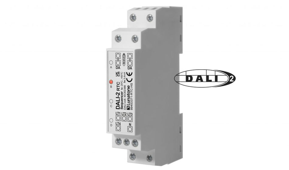 Lunatone DALI-2 RTC Sequencer DIN Rail