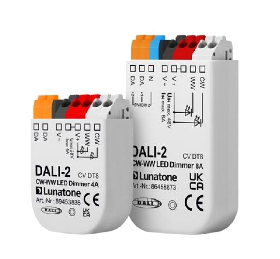 DALI DT8 CW-WW PWM 4A LED Dimmer CV