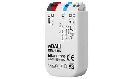 Lunatone wDALI RM8 1-10V module