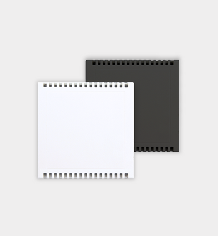SK30-PT1000 - PT1000 Flush-Mount Room Temperature Sensor, 55 mm Frame