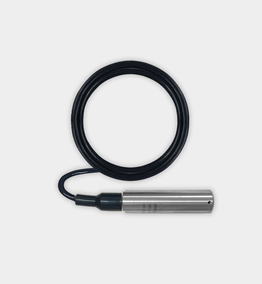 T-PMO-5 - Hydrostatic Level Sensor with Temperature for Oil, 0-5 m, 10 m Cable
