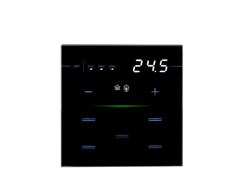 Eelectron 9025GT07L03-R Room Thermostat Cover Line RGB – black