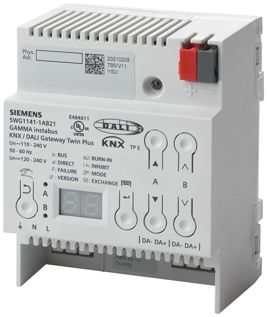 Siemens Gateway KNX/Dali Plus N 141/03 5WG1141-1AB03 - Modulo Di Interfaccia Per Automazione Edifici