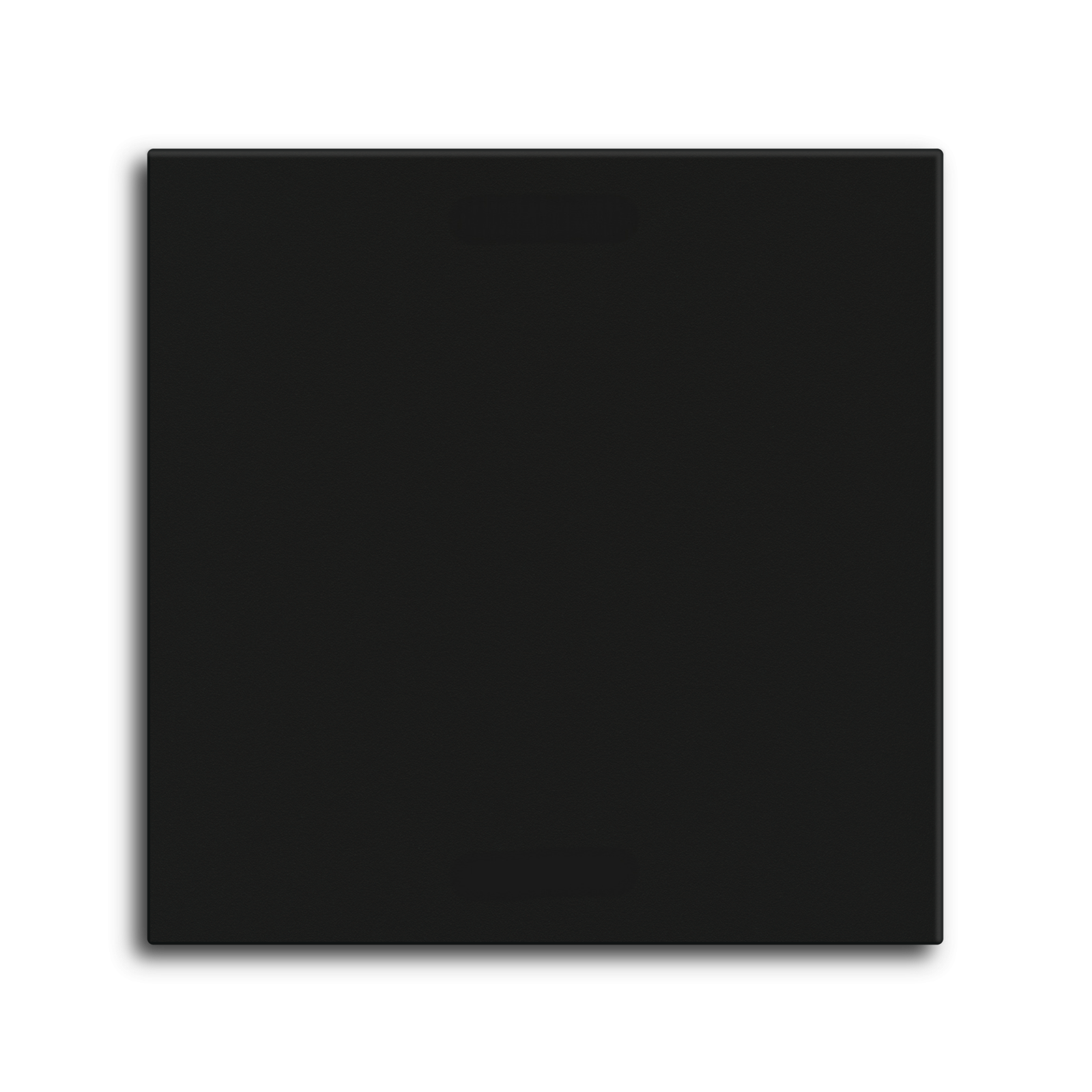 MDT Rocker for KNX Push Button Light 55 Basic 1 gang, Black matt, neutral