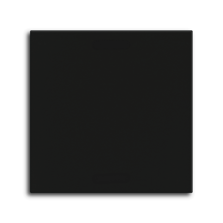MDT Rocker for KNX Push Button Light 55 Basic 1 gang, Black matt, neutral
