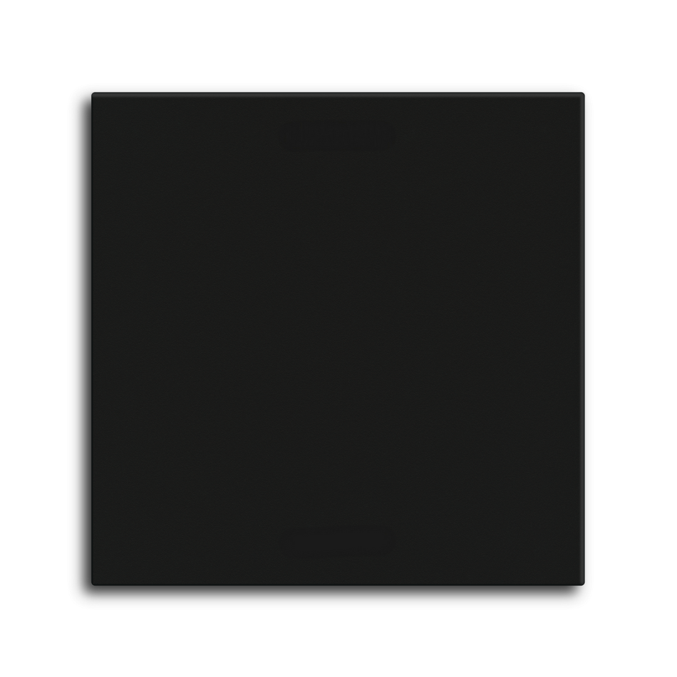 MDT Rocker for KNX Push Button Light 55 Basic 1 gang, Black matt, neutral