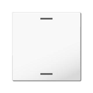 MDT Rocker for the KNX Push Button Light 55 1 gang, white glossy finish, neutral
