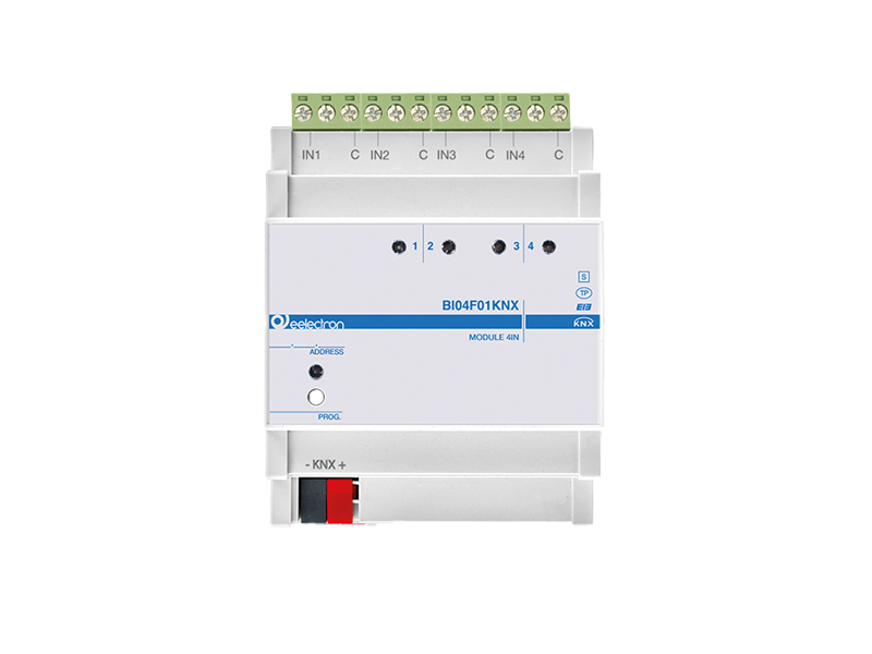Eelectron BI04F01KNX KNX potential-free binary input 4-fold