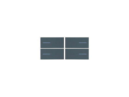 Eelectron BKT4FX-0724 Keypad for Temperature Controller 4 pieces – Fenix ​​Grey 0724
