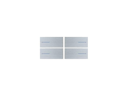 Eelectron BKT4MT-SH Keypad for Temperature Controller 4 pieces – Metal Silver