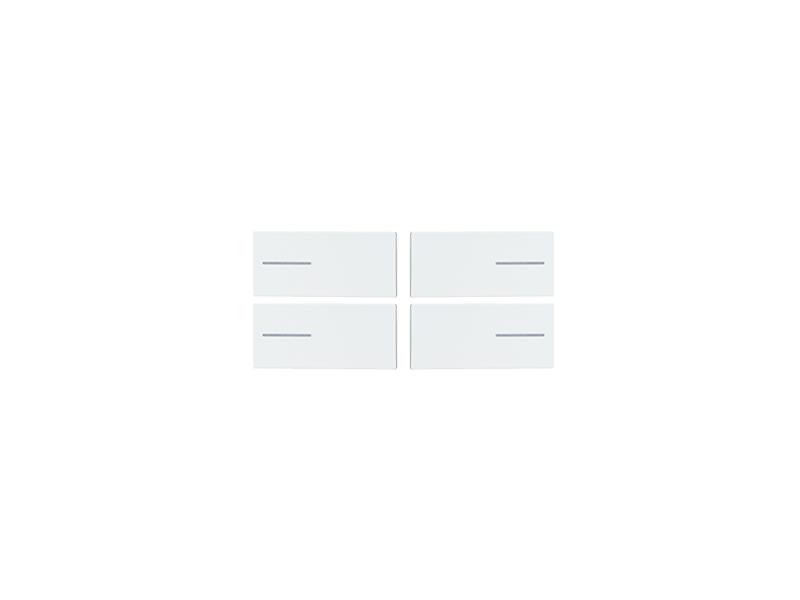 Eelectron BKT4PLL-1 Keypad for Temperature Controller 4 pieces – White plastic