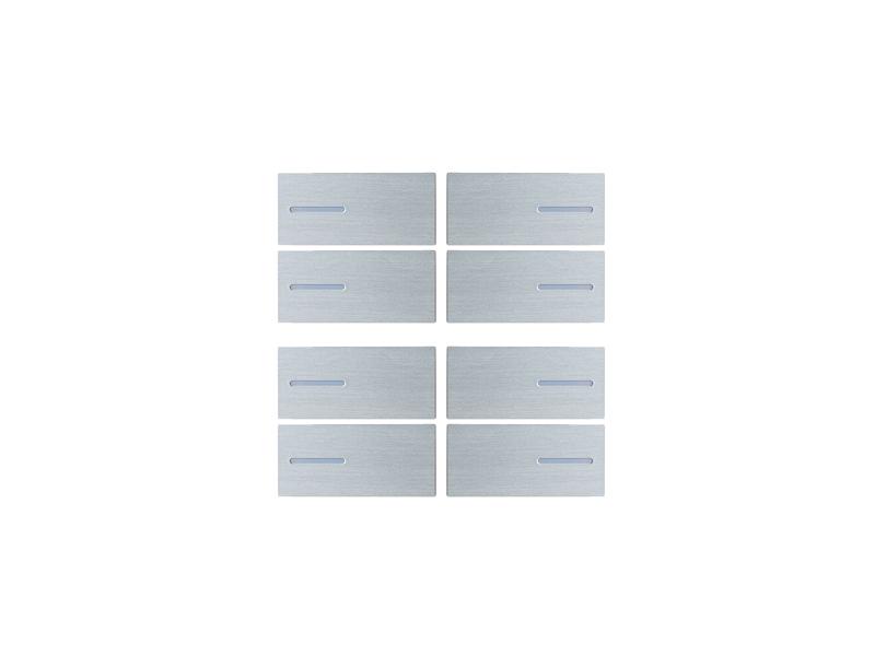 Eelectron BK08MT-SH Keypad 8 pieces – Metal Silver
