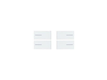 Eelectron BKM4PLL-1 Key set for multisensor 4 pieces – White plastic