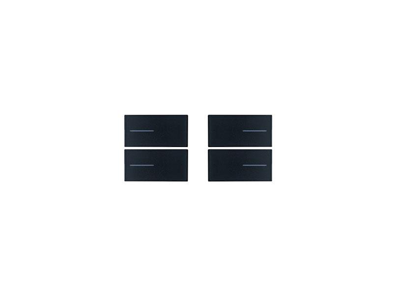 Eelectron BKM4PLL-3 Keypad for Multisensor 4 pieces – Black plastic