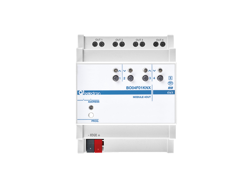 Eelectron BO04F01KNX KNX switching actuator plus 4-fold