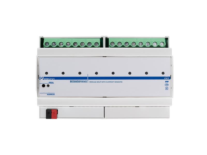 Eelectron BO08S01KNX KNX switching actuator 20 A 8-fold current measurement