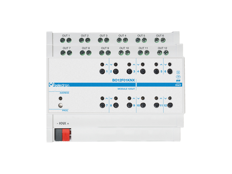 Eelectron BO12F01KNX KNX switching actuator plus 12-fold