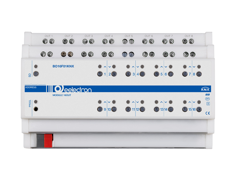 Eelectron BO16F01KNX KNX switching actuator plus 16-speed